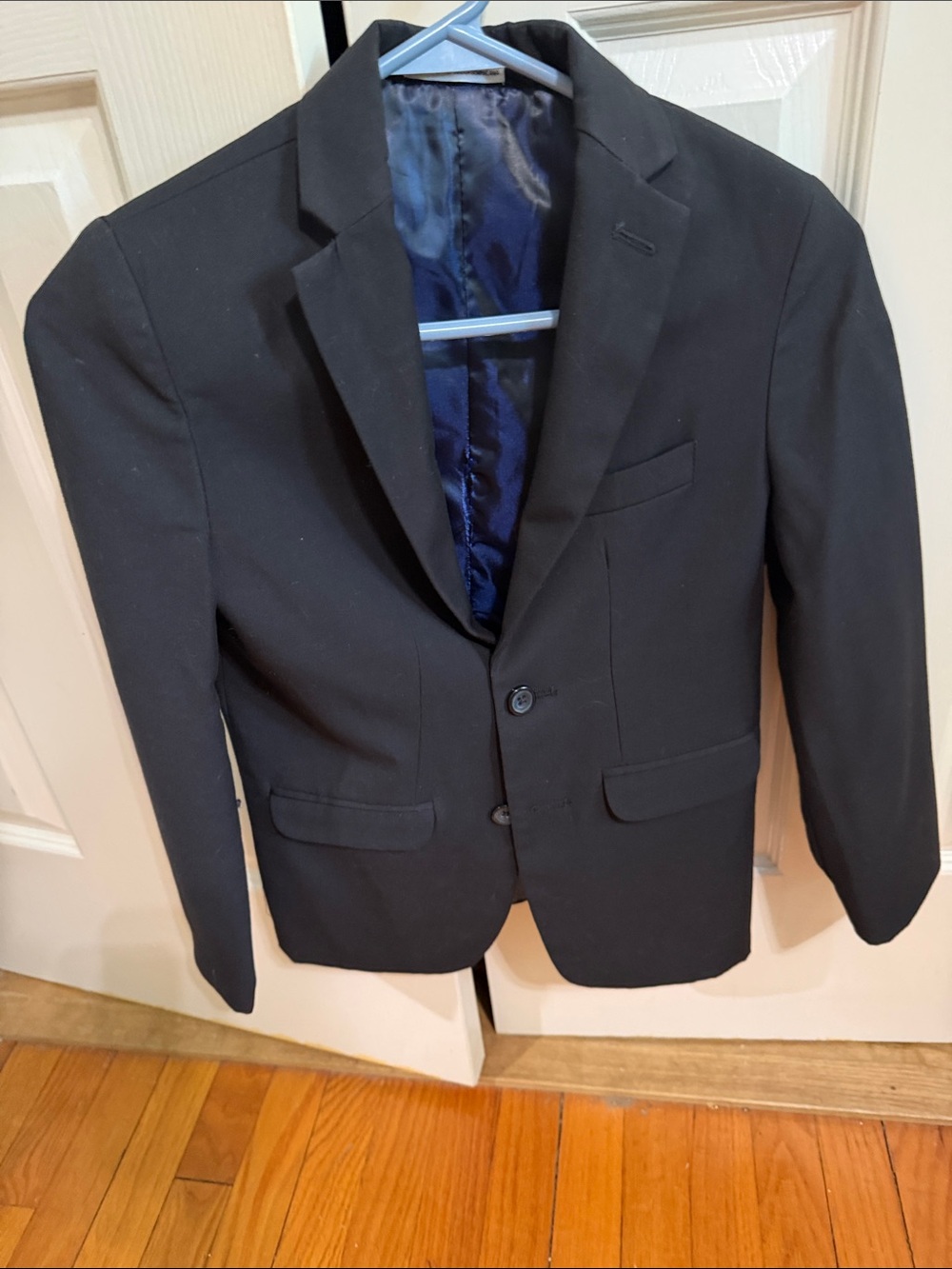 Classic Black Boy's Blazer - Tailored Two-Button Jacket